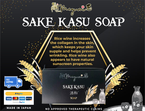 10 Pieces Sake Kasu Soap - Image 2