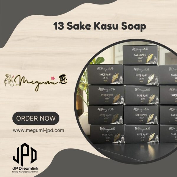 13 Pieces Sake Kasu Soap