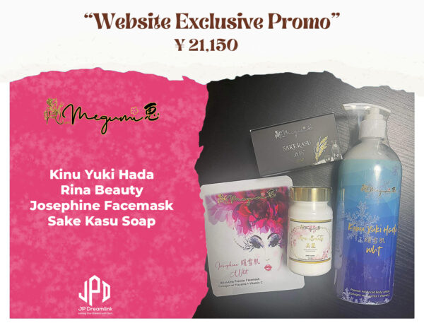 Rina Beauty/Kinu Yuki Hada/Sake Kasu Soap/Josephine Facemask