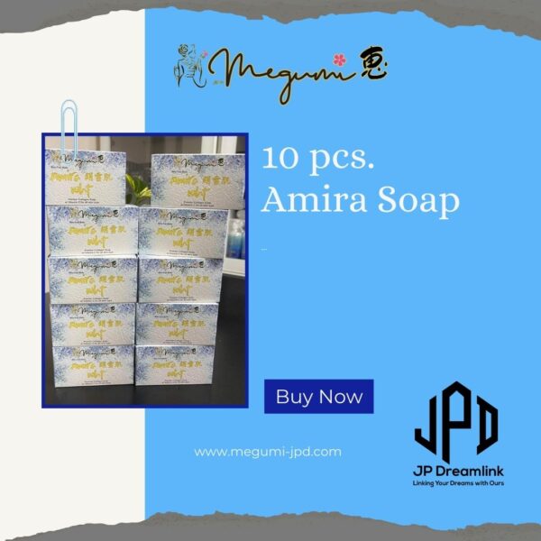 10 PIECES AMIRA SOAP