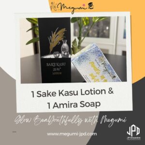 Sake Kasu Lotion & Amira Soap